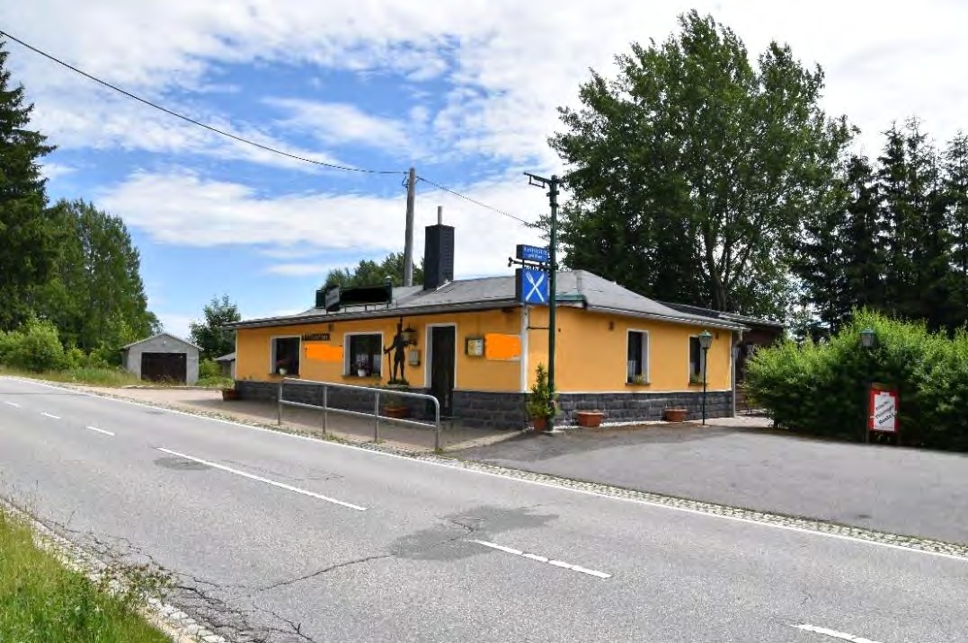 Gewerbeobjekt mit Imbiss-/Bistronutzung in Johanngeorgenstadt