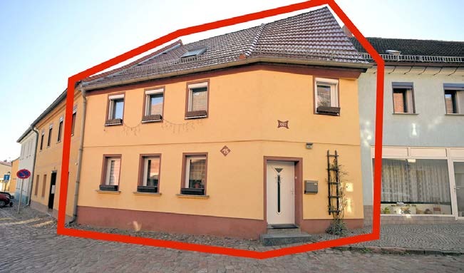 Einfamilienhaus in Reihenbebauung in der Altstadt von Belgern