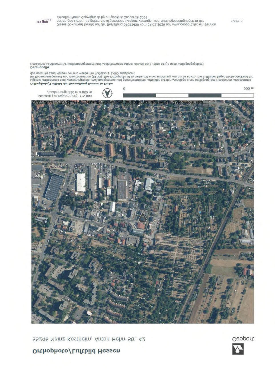Gewerbeimmobilie mit Betriebswohnung in Mainz-Kostheim