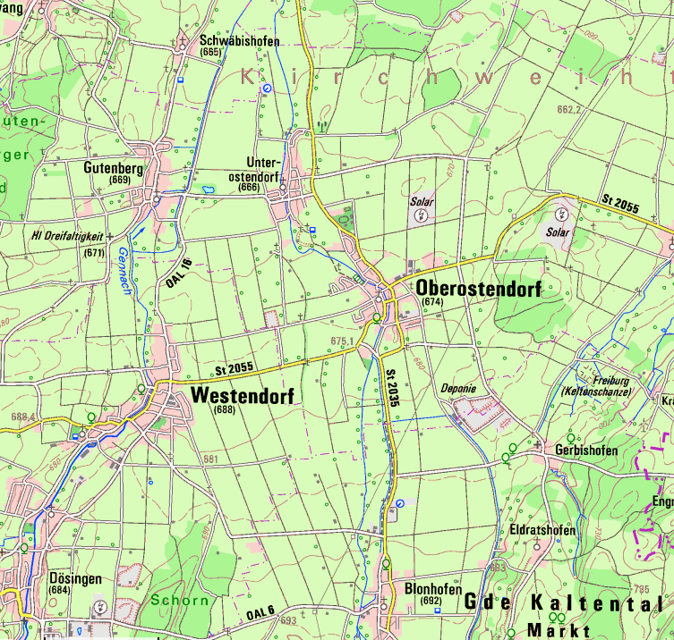 Einfamilienhaus mit Garage in Oberostendorf