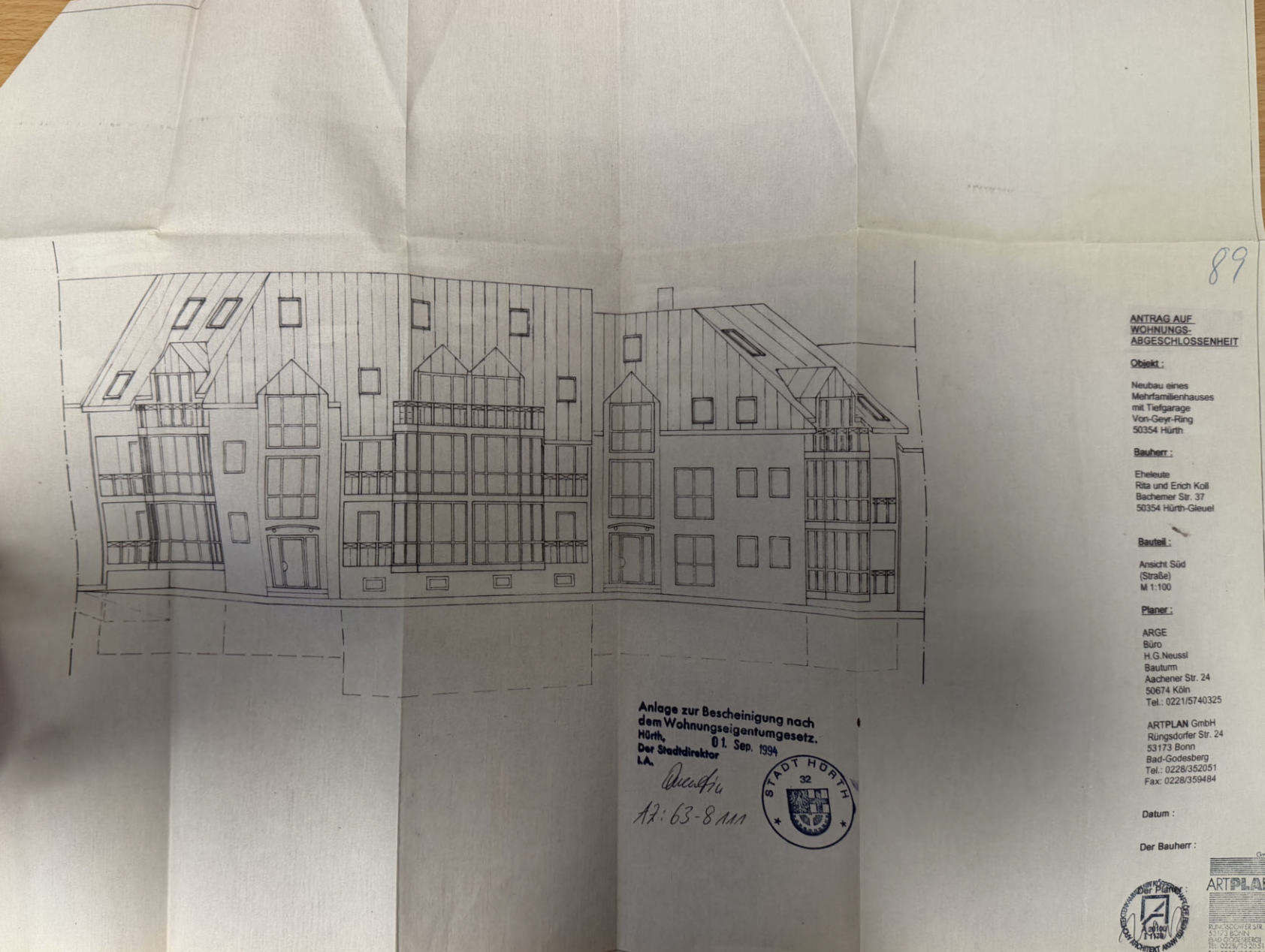 Maisonette-Eigentumswohnung mit Tiefgaragen-Doppelparker in Hürth-Gleuel