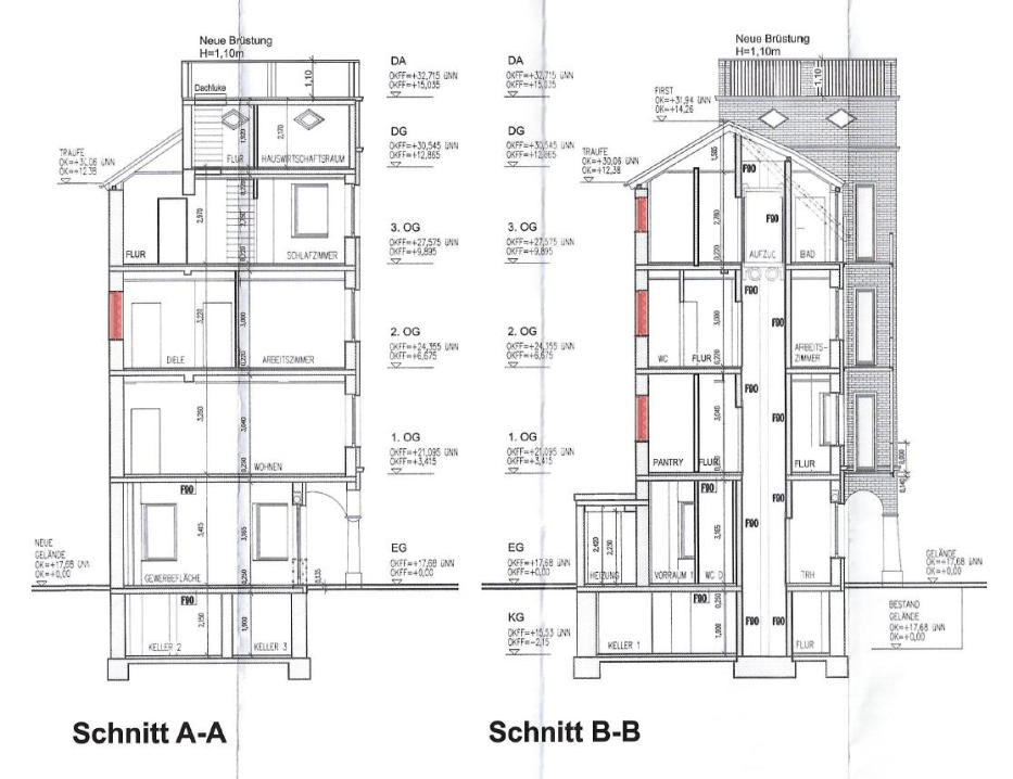 Wohn- und Geschäftshaus an der Rheinpromenade 6 in Emmerich am Rhein