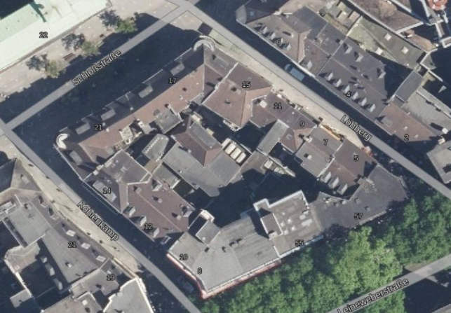 Wohn- und Geschäftshaus mit rückwärtigem Altbau in zentraler Lage von Mülheim