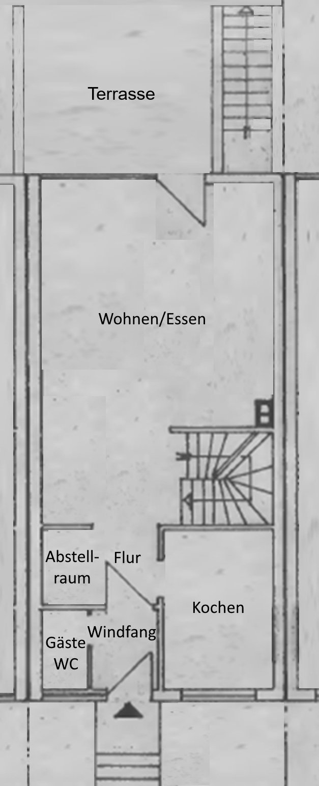 Reihenmittelhaus mit Garage in Dortmund-Sölderholz