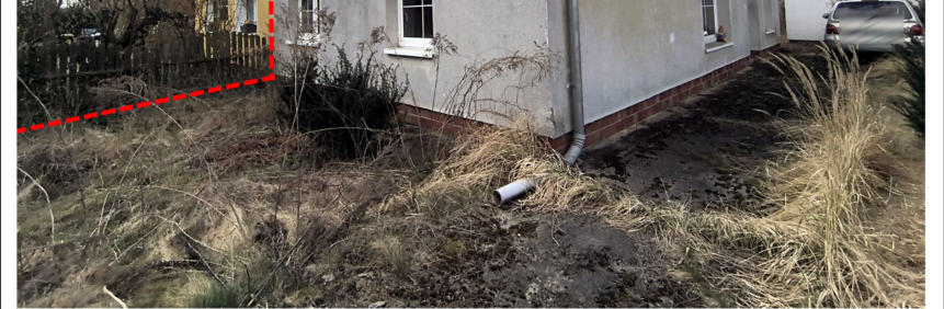 Doppelhaushälfte mit zusätzlichem Wohngebäude in Berlin-Mahlsdorf