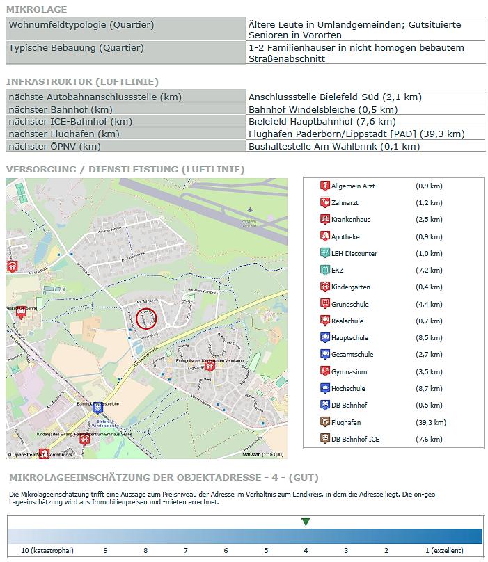 Einfamilienhaus mit Doppelgarage in Bielefeld-Senne