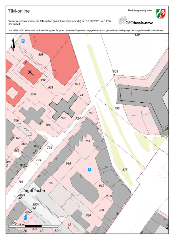 Tiefgaragenstellplatz in Köln-Sülz