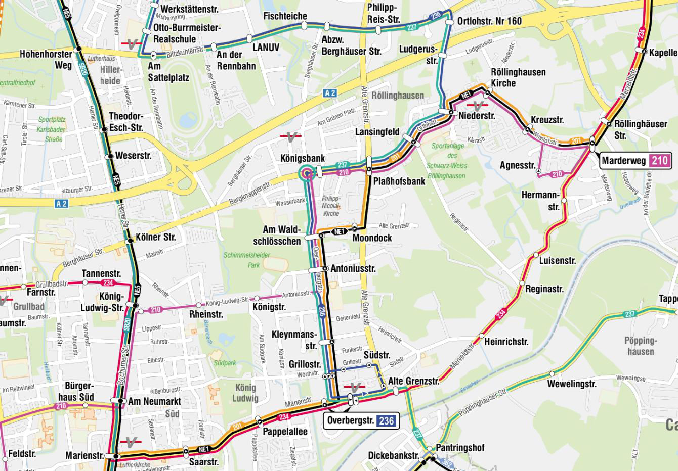 Vermietete 2-Zimmer-Eigentumswohnung in Recklinghausen-Röllinghausen