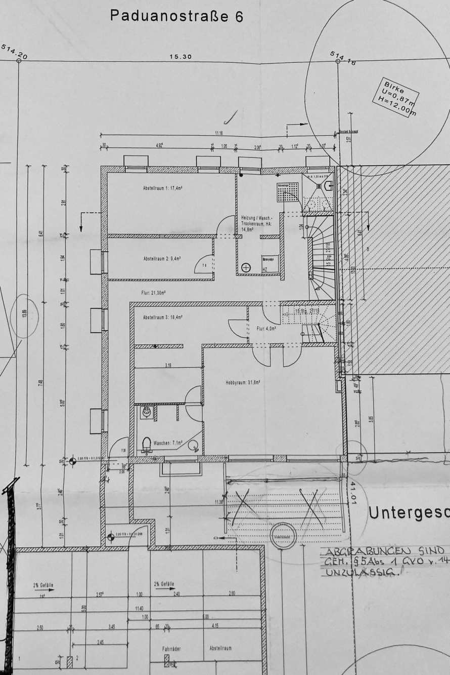 4-Zimmer-Eigentumswohnung mit großem Gartensondernutzungsrecht und Tiefgarage in München-Nymphenburg