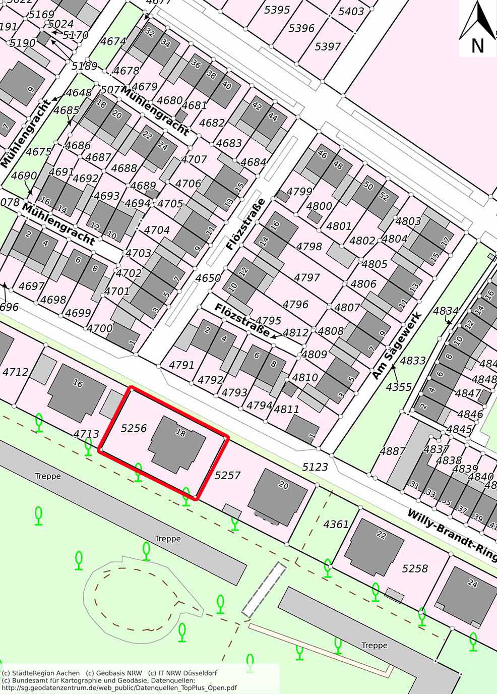 3-Zimmer-Eigentumswohnung mit Balkon und Carport in Alsdorf