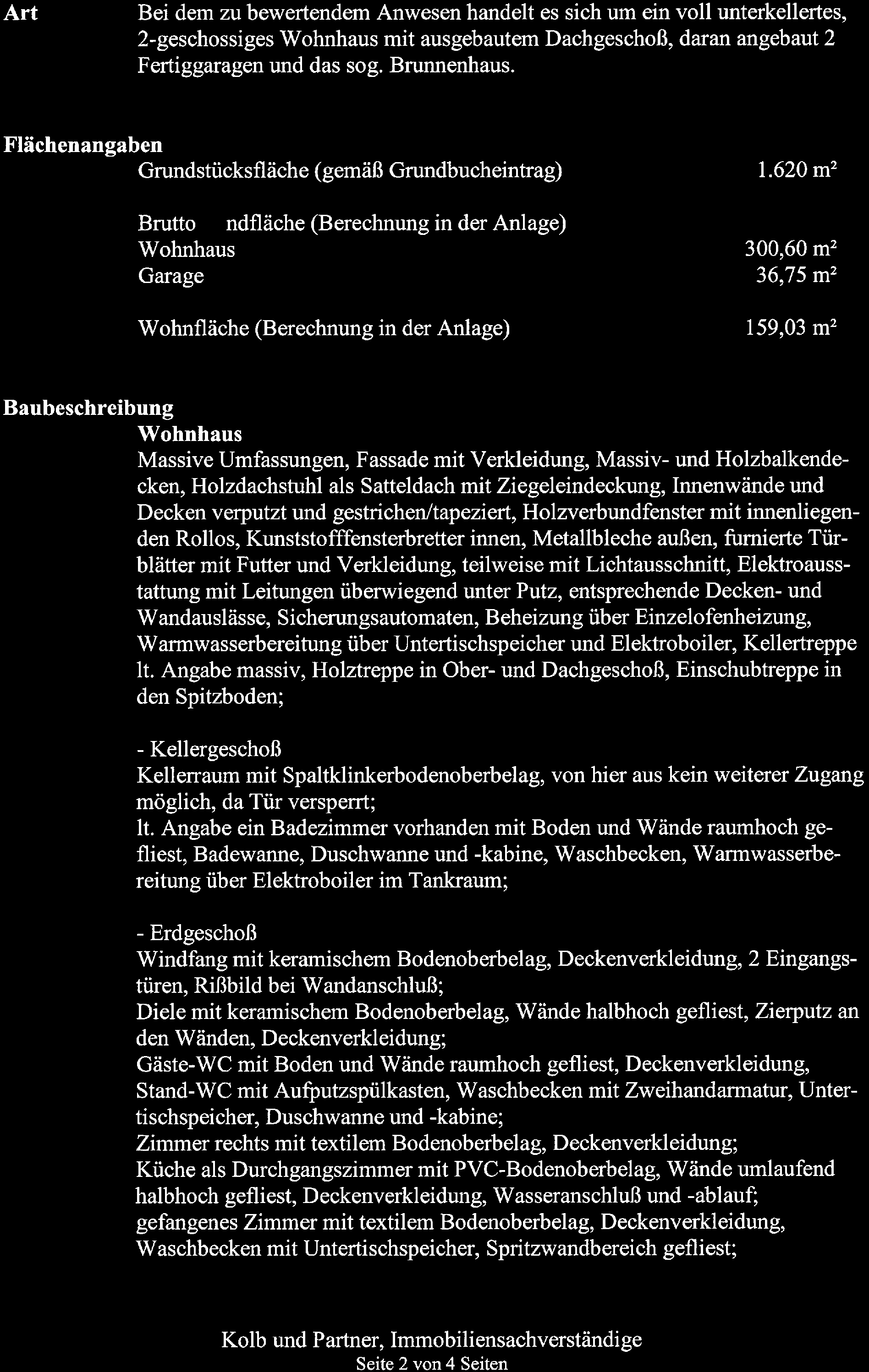 Einfamilienhaus mit Vollkeller, Dachgeschoss, Garagen und Brunnenhaus in Stadtsteinach